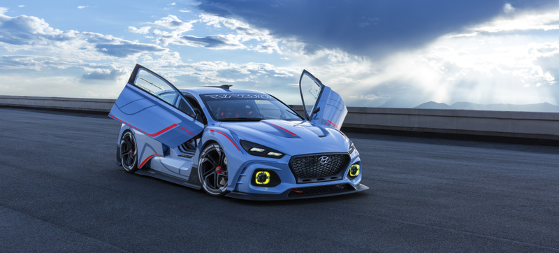 Illustration for article titled Hyundai's Incredible 374 Horsepower RN30 Racing Concept Is The Hoon-Day We Need